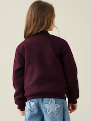 Angel & Rocket Red Brodie Boucle Jacket - Image 3 of 5