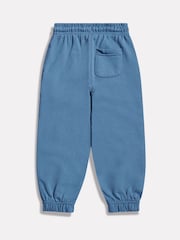New Balance Blue Small Logo French Terry Joggers - Image 2 of 3