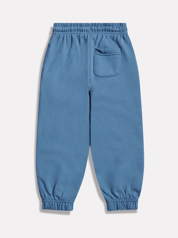 New Balance Blue Small Logo French Terry Joggers - Image 2 of 3