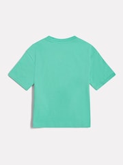 New Balance Green Small Logo Jersey T-Shirt - Image 2 of 3