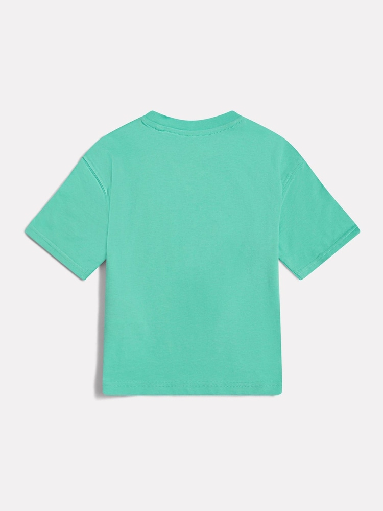 New Balance Green Small Logo Jersey T-Shirt - Image 2 of 3