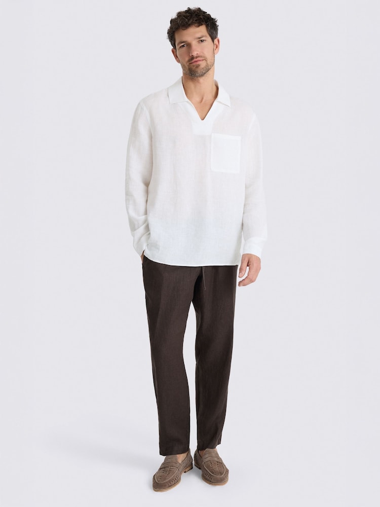 MOSS Linen Popover Shirt - Imagen 2 de 3
