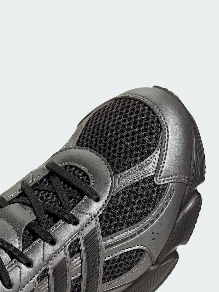Buy adidas Black Technochaos 2000 Shoes from Next USA display picture 3