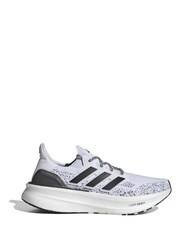 adidas White Ultraboost 5 Trainers - Image 3 of 9