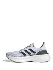 adidas White Ultraboost 5 Trainers - Image 4 of 9