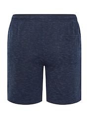 BadRhino Big & Tall Blue Slub Shorts - Image 6 of 6