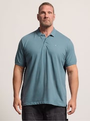 BadRhino Big & Tall Blue Polo Shirt - Image 1 of 6