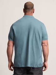 BadRhino Big & Tall Blue Polo Shirt - Image 3 of 6