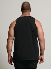 BadRhino Big & Tall Black Longline Vests 5 Pack - Image 4 of 6