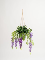 Scottish Everlastings Ltd Green Outdoor Hanging Artificial Wisteria & Ivy - Image 3 of 3