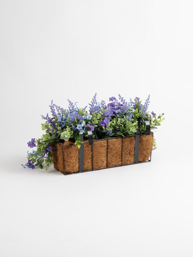 Scottish Everlastings Ltd Multi Mixed Trailing Outdoor Artificial Window Hanging Trough - Image 4 of 4