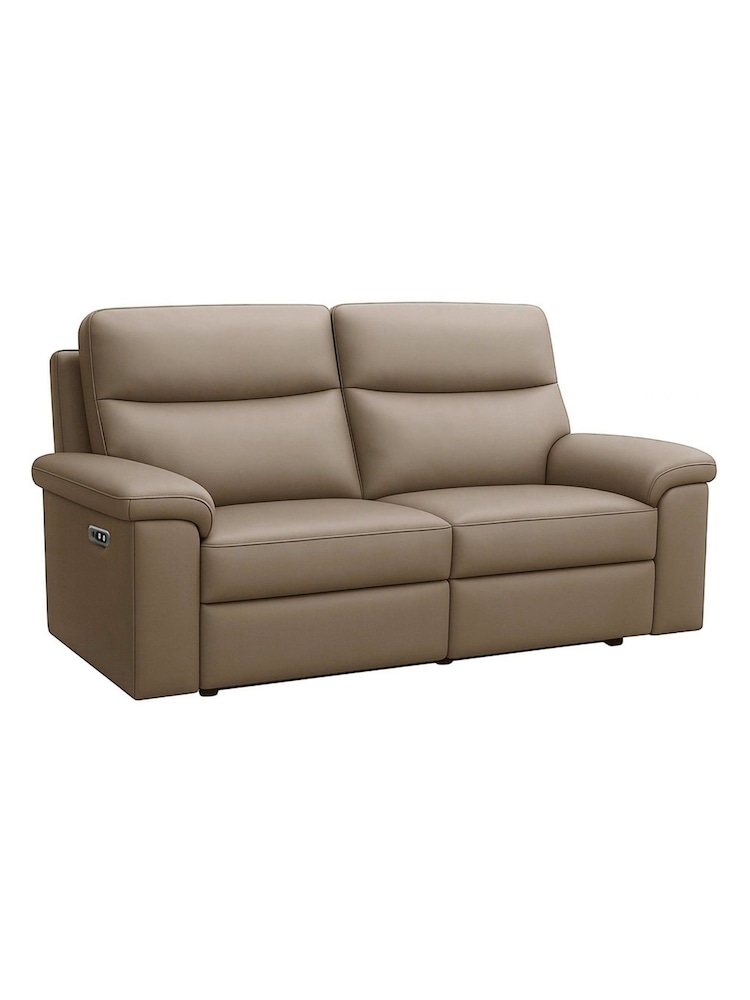 Aspire Furniture Mushroom Brown Corvan Power Recliner Sofa and Chair Set - Image 2 of 6