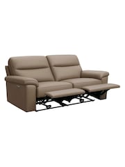 Aspire Furniture Mushroom Brown Corvan Power Recliner Sofa and Chair Set - Image 3 of 6