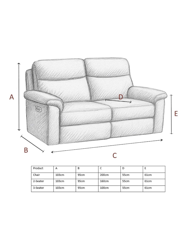 Aspire Furniture Mushroom Brown Corvan Power Recliner Sofa and Chair Set - Image 6 of 6
