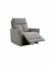 Aspire Furniture Twilight Grey Ashford Power Recliner Sofa and Chair Set - Image 4 of 6