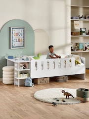 Julian Bowen White Vision Low Kids Sleeper Bed - Image 3 of 10