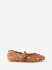 Cotton On Brown Olivia Ballet Flats - Image 1 of 4