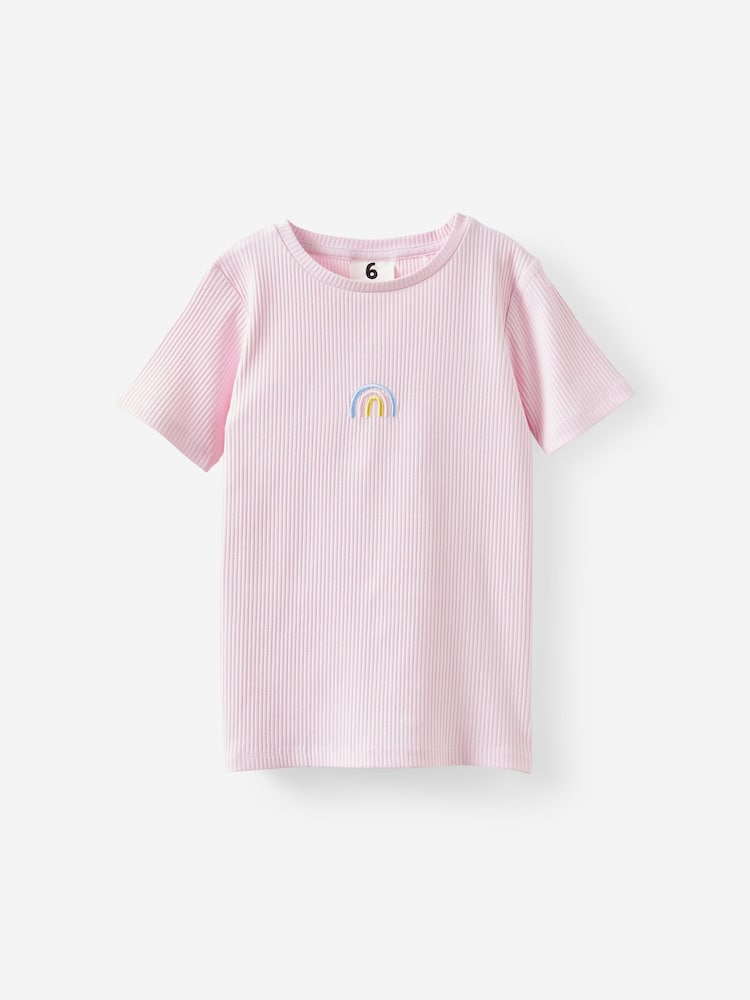 Roz - Cotton On Raya Baby T-Shirt - Imaginea 1 din 3 Roz - Cotton On Raya Baby T-Shirt - Imaginea 1 din 3