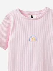 Roz - Cotton On Raya Baby T-Shirt - Imaginea 2 din 3