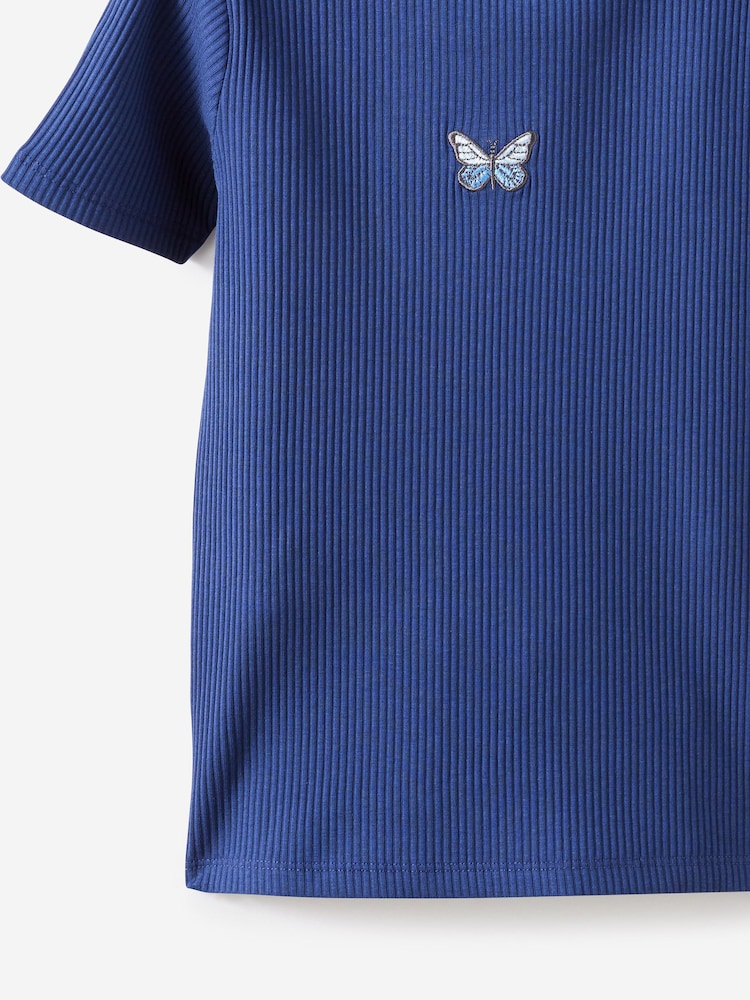 Albastru - Cotton On Raya Baby T-Shirt - Imaginea 3 din 3 Albastru - Cotton On Raya Baby T-Shirt - Imaginea 3 din 3