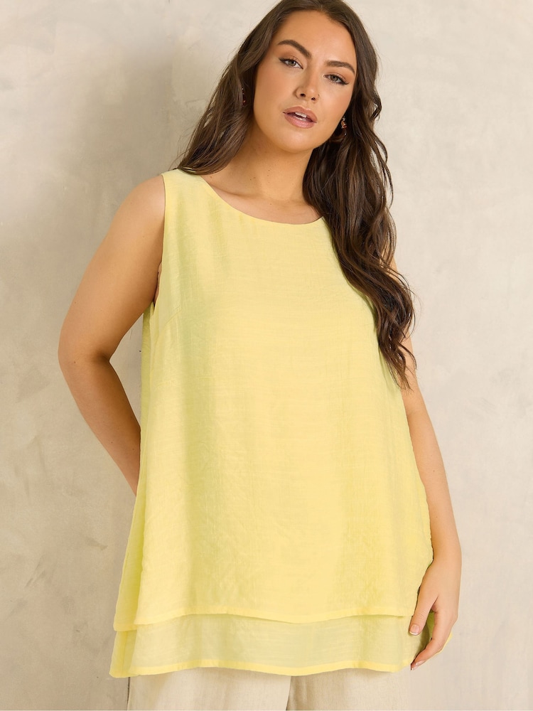 Evans Yellow Double Layer Ghost Vest - Image 1 of 5