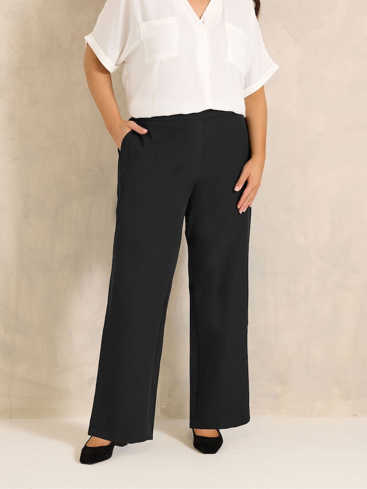 Evans מכנסיים בגזרה רחבה - תמונה 2 מתוך 6