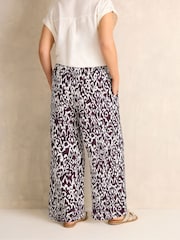 Evans Red Elasticated Waist Trousers - Image 4 of 6