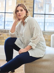 Evans White Stripe Shirt - Image 1 of 5