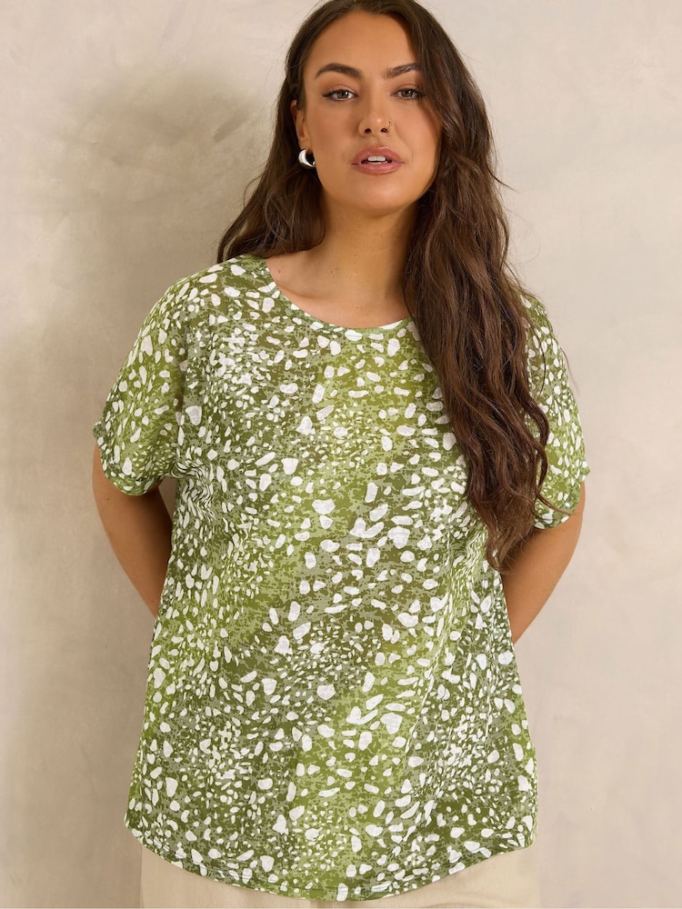 Evans Green Burnout Top - Image 1 of 5