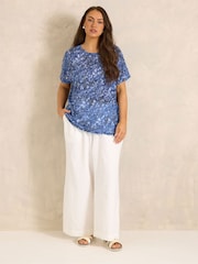 Evans Blue Burnout Top - Image 2 of 5