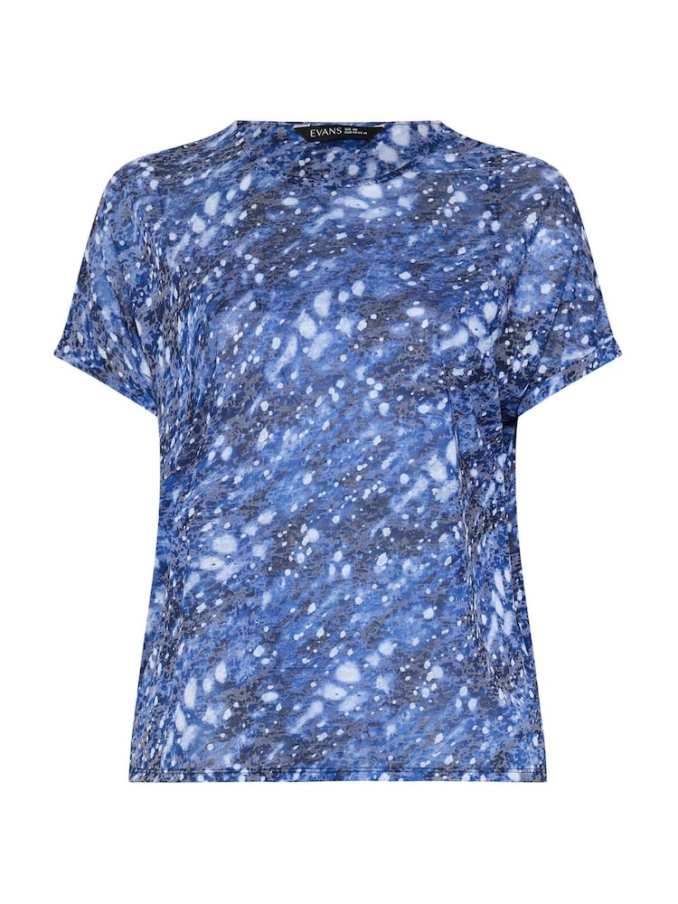 Evans Blue Burnout Top - Image 5 of 5