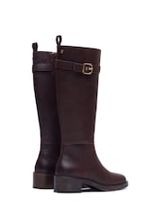 Hush Puppies Brown Anita Long Boots - Image 4 of 5