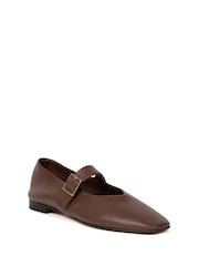 Bobbies Brown Ouna Ballerinas - Image 2 of 4