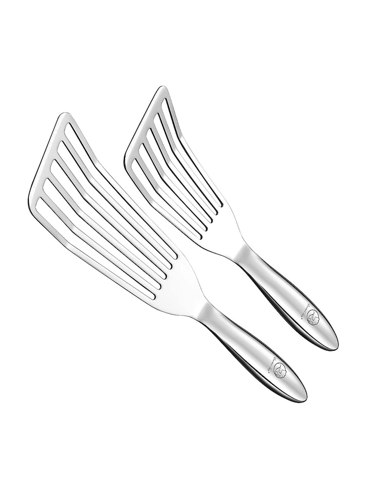 Gourmet Easy Set of 2 Stainless steel Stainless Steel Fish Spatula Set - Image 1 of 2