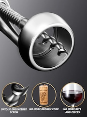 Gourmet Easy Stainless steel Heavy-Duty Corkscrew for Effortless Cork Removal - Image 3 of 4