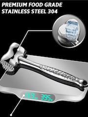 Gourmet Easy Stainless steel Heart-Shaped Dual-Sided Meat Tenderizer - Image 4 of 4