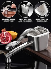 Gourmet Easy Stainless steel Heavy-Duty Stainless Steel Lemon Squeezer - Image 1 of 3