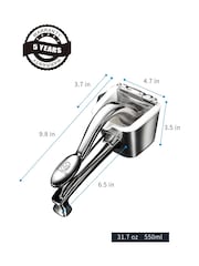 Gourmet Easy Stainless steel Heavy-Duty Stainless Steel Lemon Squeezer - Image 3 of 3