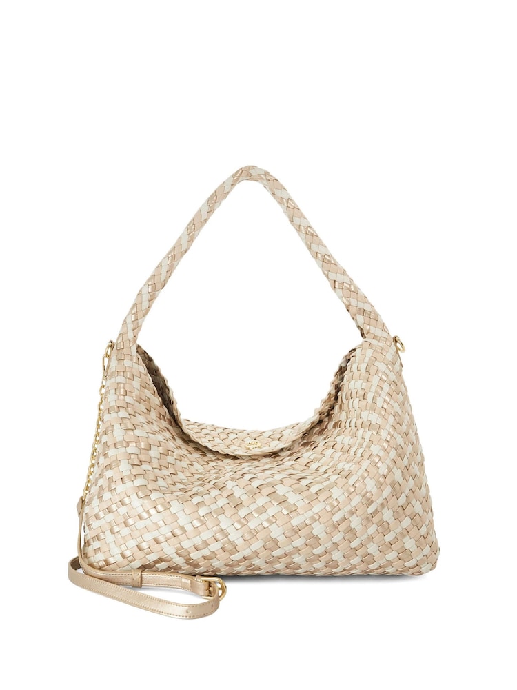 Dune London Natural Deliberate Shoulder Bag - Image 1 of 4 Dune London Natural Deliberate Shoulder Bag - Image 1 of 4