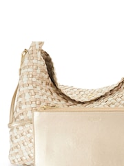 Dune London Natural Deliberate Shoulder Bag - Image 3 of 4