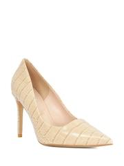 Dune London Natural Leather Assured Court Shoes - Image 3 of 6