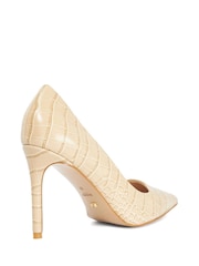Dune London Natural Leather Assured Court Shoes - Image 4 of 6
