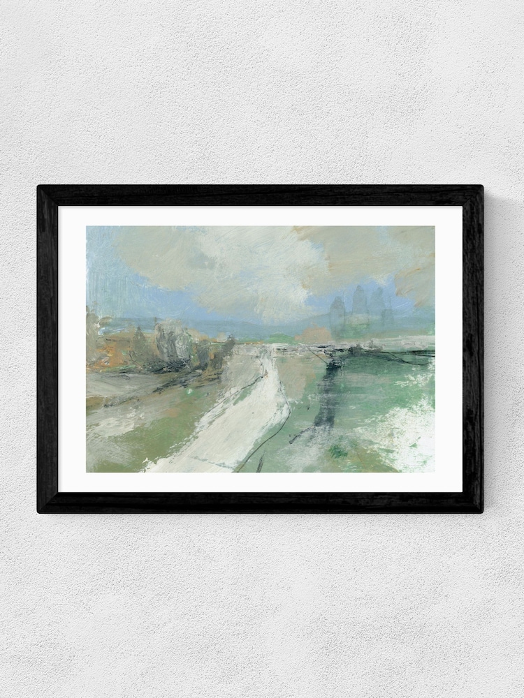 East End Prints Black Bramble Brook Wall Art Print by Dan Hobday - Image 2 of 2 East End Prints Black Bramble Brook Wall Art Print by Dan Hobday - Image 2 of 2