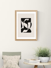 East End Prints Oak Silhouette Wall Art Print by Anna Mainz - Image 1 of 2