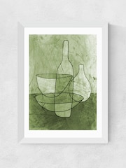 East End Prints White Kitchen Still Life Wall Art Print by Dan Hobday - Image 2 of 2