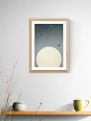 East End Prints Oak Moonshine Dancers Wall Art Print by Kubistika - Image 1 of 2