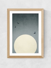 East End Prints Oak Moonshine Dancers Wall Art Print by Kubistika - Image 2 of 2