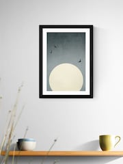 East End Prints Black Moonshine Dancers Wall Art Print by Kubistika - Image 1 of 2