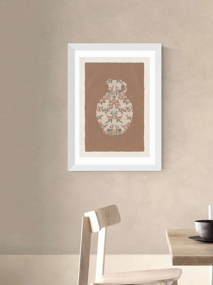 East End Prints White Rustic Vase Wall Art Print by Oh Fine! Art - Image 1 of 2 East End Prints White Rustic Vase Wall Art Print by Oh Fine! Art - Image 1 of 2