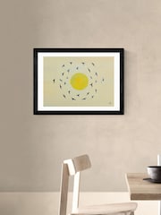 East End Prints Black Fly Away With Me Wall Art Print by Merel Takken - Image 1 of 2